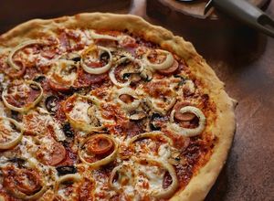Foto resep THIN CRUST PIZZA🍕