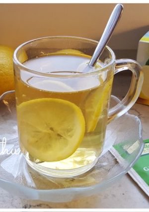 Hình của món Chanh gừng ngâm mật ong - giúp phòng ngừa cảm cúm và giảm cân.