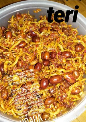 Foto resep Sambal Kacang Teri