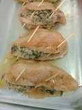 Grilled chicken with quinoa and spinach stuffed