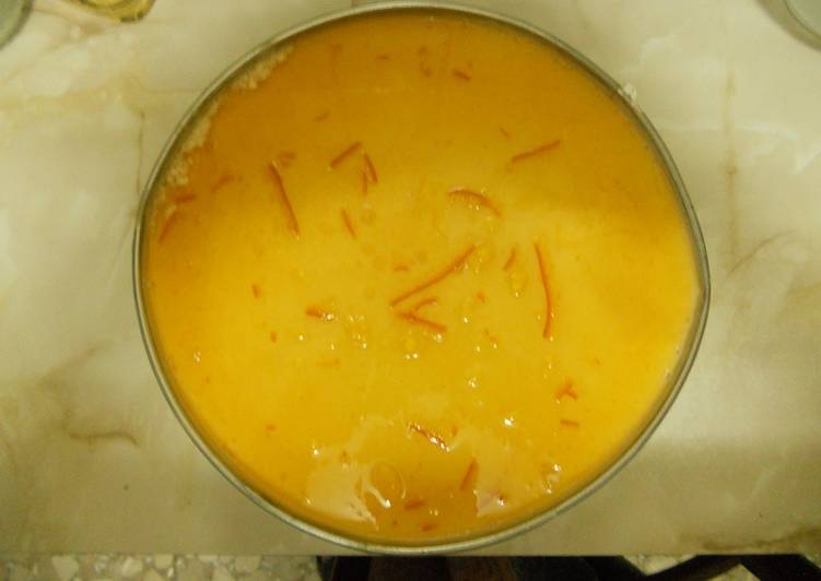Tarta de naranja
