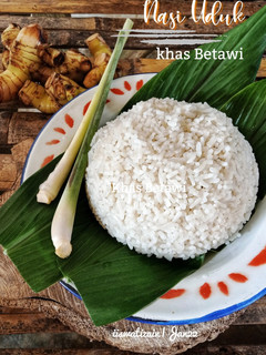 Foto resep Nasi Uduk Khas Betawi (Versi Kukus)