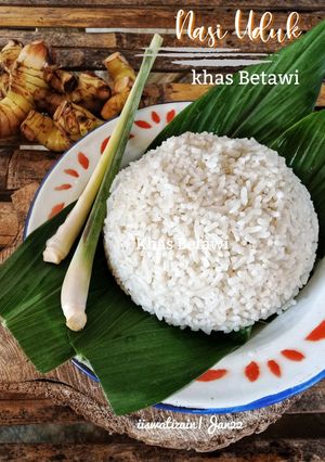 Foto resep Nasi Uduk Khas Betawi (Versi Kukus)