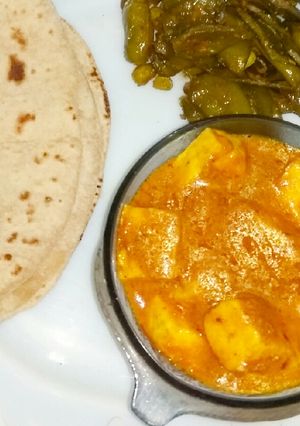 कड़ाई पनीर (kadai paneer recipe in Hindi) रेसिपी मुख्य फोटो