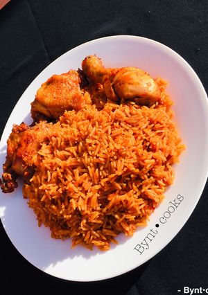 A picture of Party jollof rice.