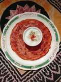 Wheat Flour Paratha with Beetroot