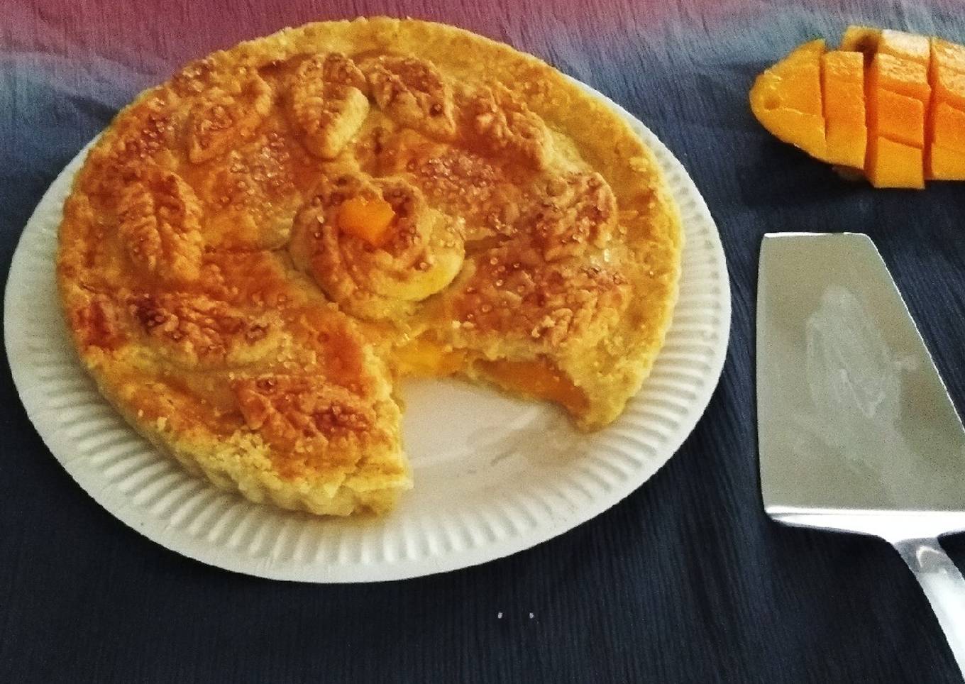 Baked Mango Pie