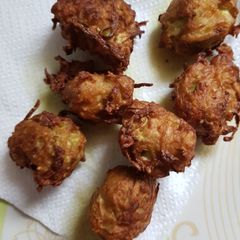 A picture of Ghiya pakodi.