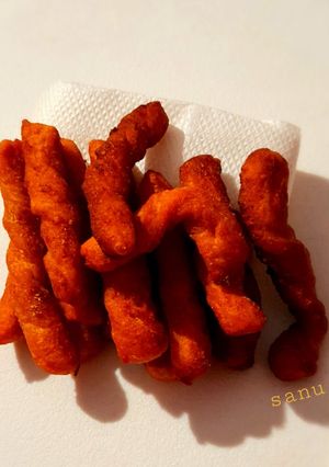 A picture of Potato Kurkure.
