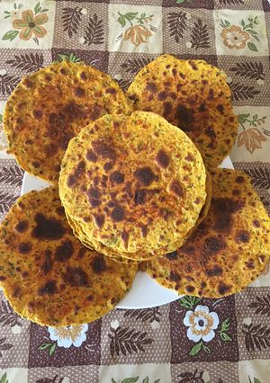 કસુરી મેથી મસાલા ખાખરા(Kasuri methi masala khakhra recipe in Gujarati) રેસીપી મુખ્ય ફોટો