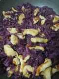 Chicken Strips with Red Cabbage😋