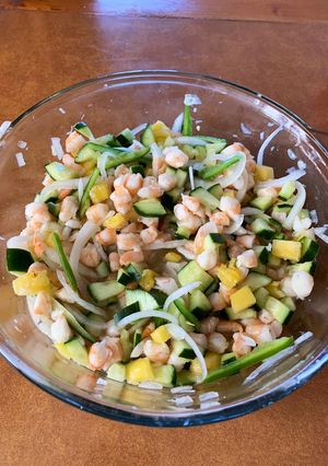 A picture of Shrimp Ceviche.
