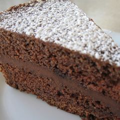 A picture of Super Easy Chocolate Cake.
