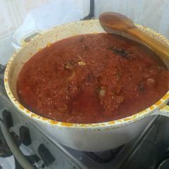 A picture of Fried Fish Stew.
