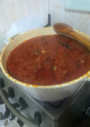 A picture of Fried Fish Stew.