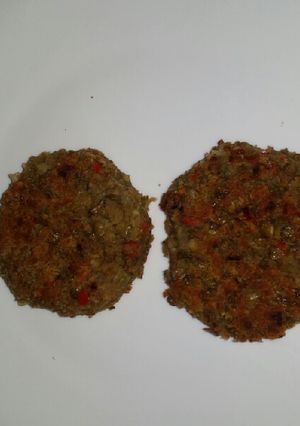 Una foto de Hamburguesas de lentejas