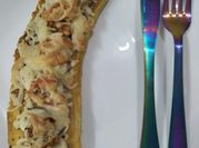 Una foto de platano macho con mariscos