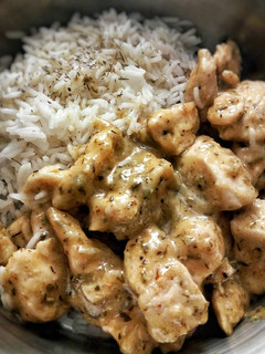 Una foto de Pollo con Salsa de Mostaza y Miel