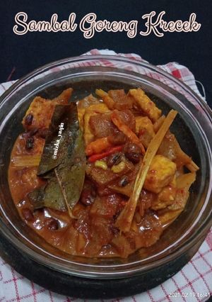 Foto resep Sambal Goreng Krecek Kacang Tolo(pelengkap gudeg)