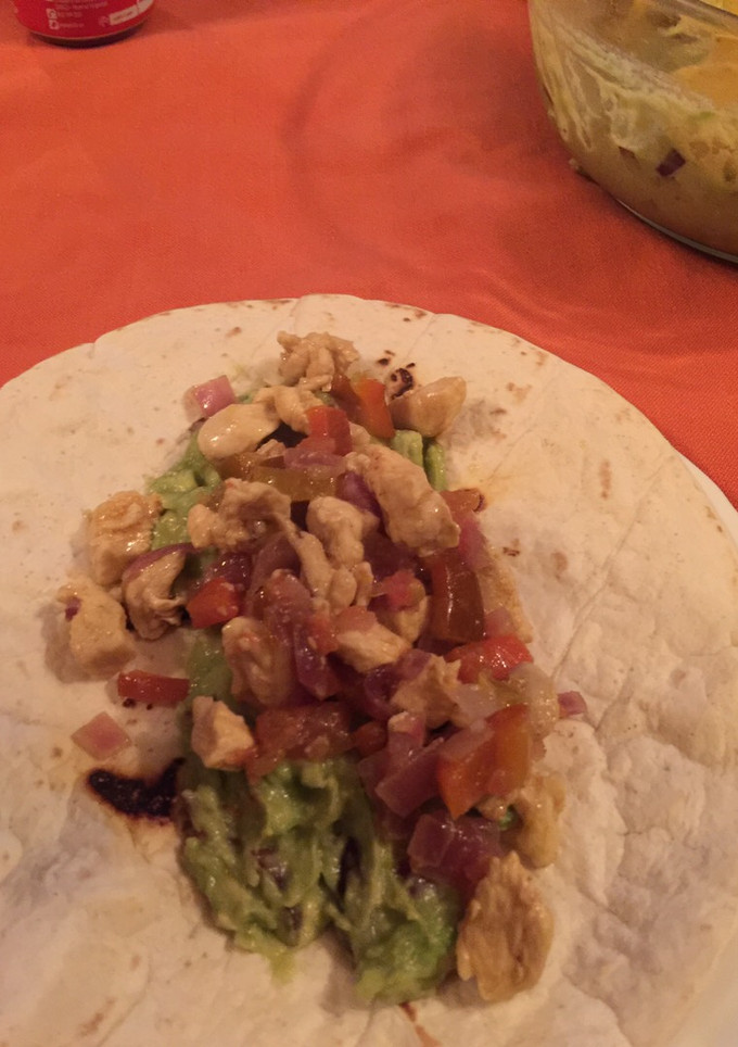 Una foto de Taco de pollo 🇲🇽