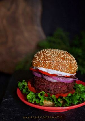 A picture of Beetroot Burger.