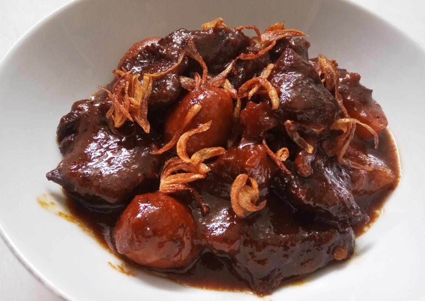 Semur Daging Sapi Betawi ala Harijah Harun