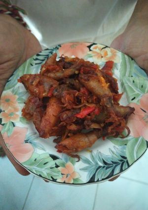 Foto resep Cumi Kering Balado