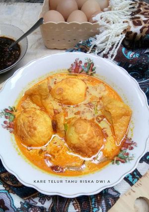Foto resep Kare Telur Tahu