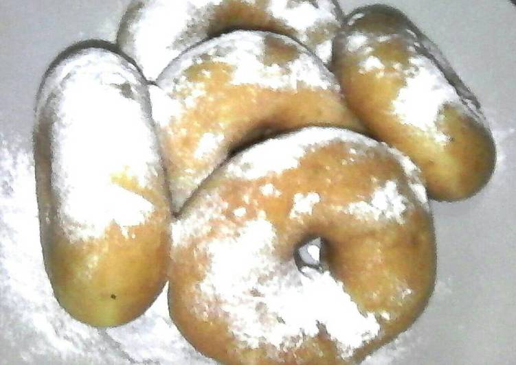 Donat gula simple