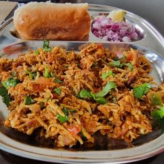 A picture of Boiled egg bhurji.