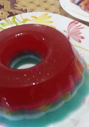 عکسی از دستور ژله بستنی
