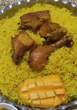 عکسی از دستور انبه پلو