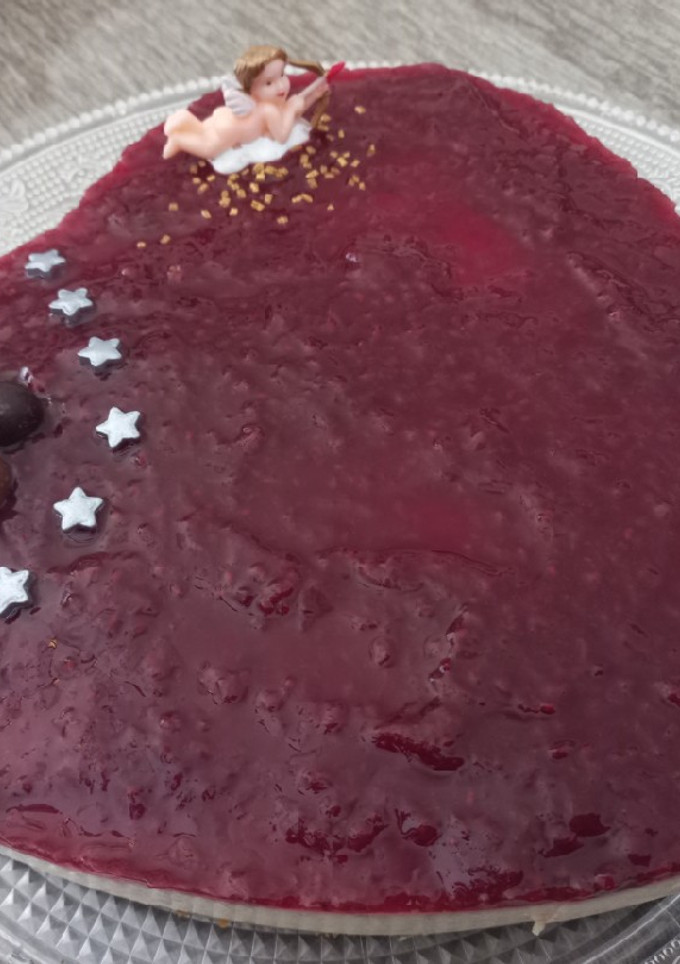 Una foto de Tarta de limón sin horno en Thermomix