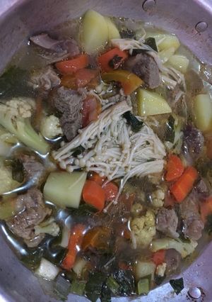 Foto resep Sop Daging bumbu sederhana #bikinRamadhanBerkesan