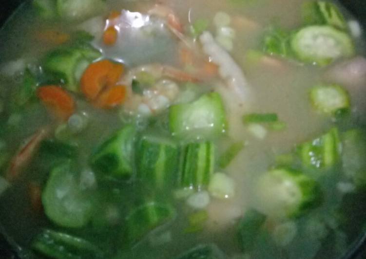 Sop oyong campur²