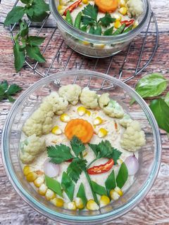 Foto resep Gadon Ayam Sayuran praktis