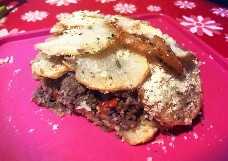 Pastel de papas 🥔 diferente!!!!