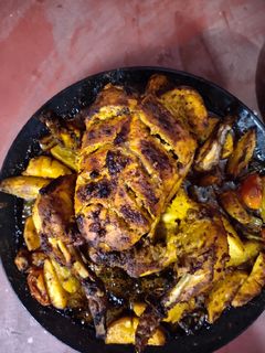 চিকেন তন্দুরি (chicken tandoori recipe in Bengali) রেসিপির প্রধান ছবি