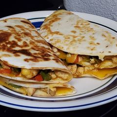 A picture of Chicken Quesadillas (Mexican).