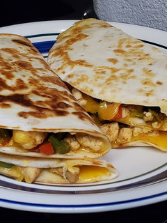 A picture of Chicken Quesadillas (Mexican).