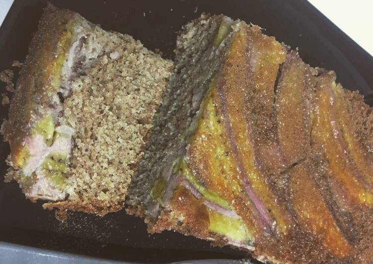 Bolo de banana integral