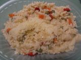 Risoto de arroz con verduras