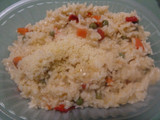 Risoto de arroz con verduras