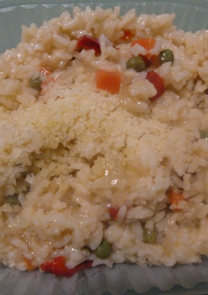 Una foto de Risoto de arroz con verduras