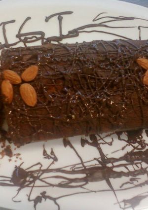 Una foto de Budín marmolado