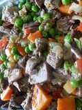 Ragout de carne con verduras