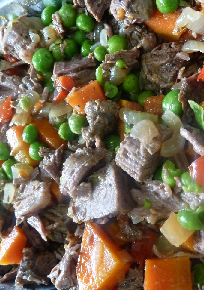 Una foto de Ragout de carne con verduras