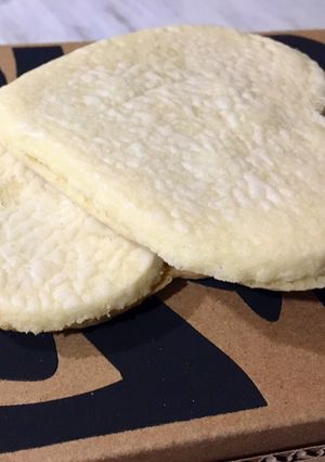 Una foto de Galletas de mantequilla tipo alfajor