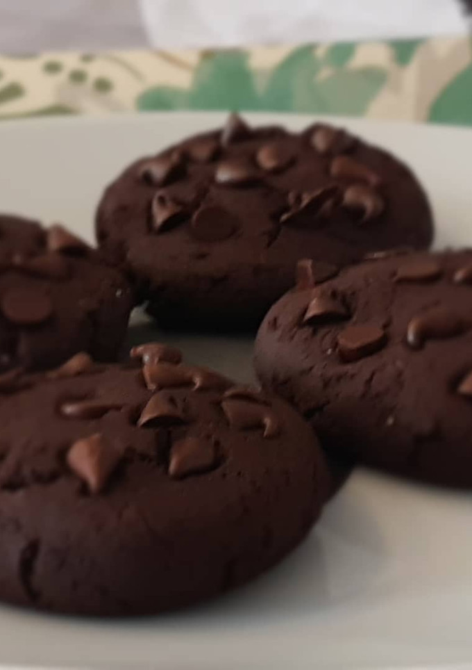 Una foto de Galletas de chocolate y yogurt