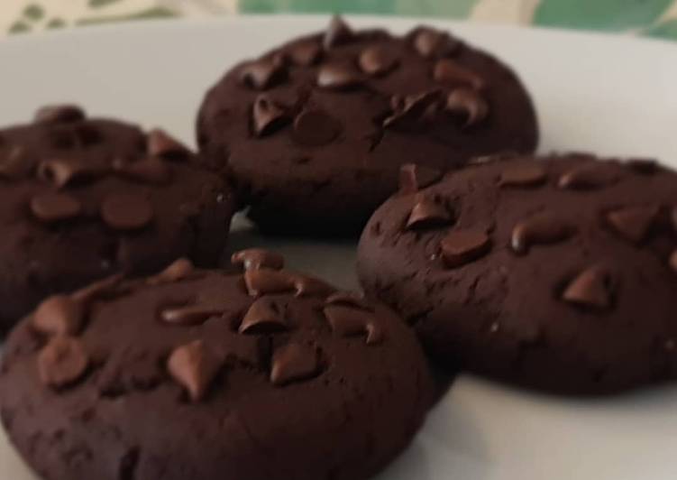 Galletas de chocolate y yogurt